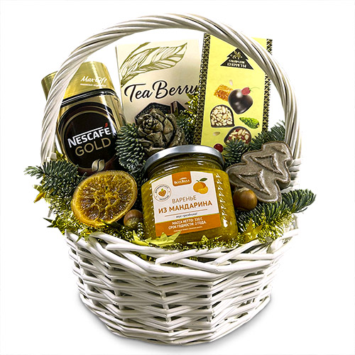 "Рождественский рассвет". Подарочная корзина
