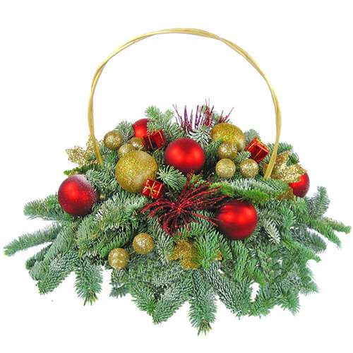 "Новогодний аромат". Корзина новогодняя